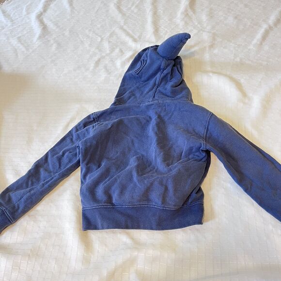 Wild Child Boothbay Harbor Embroidered Boys Blue 3D Shark Sweatshirt - 4T - Picture 6 of 6